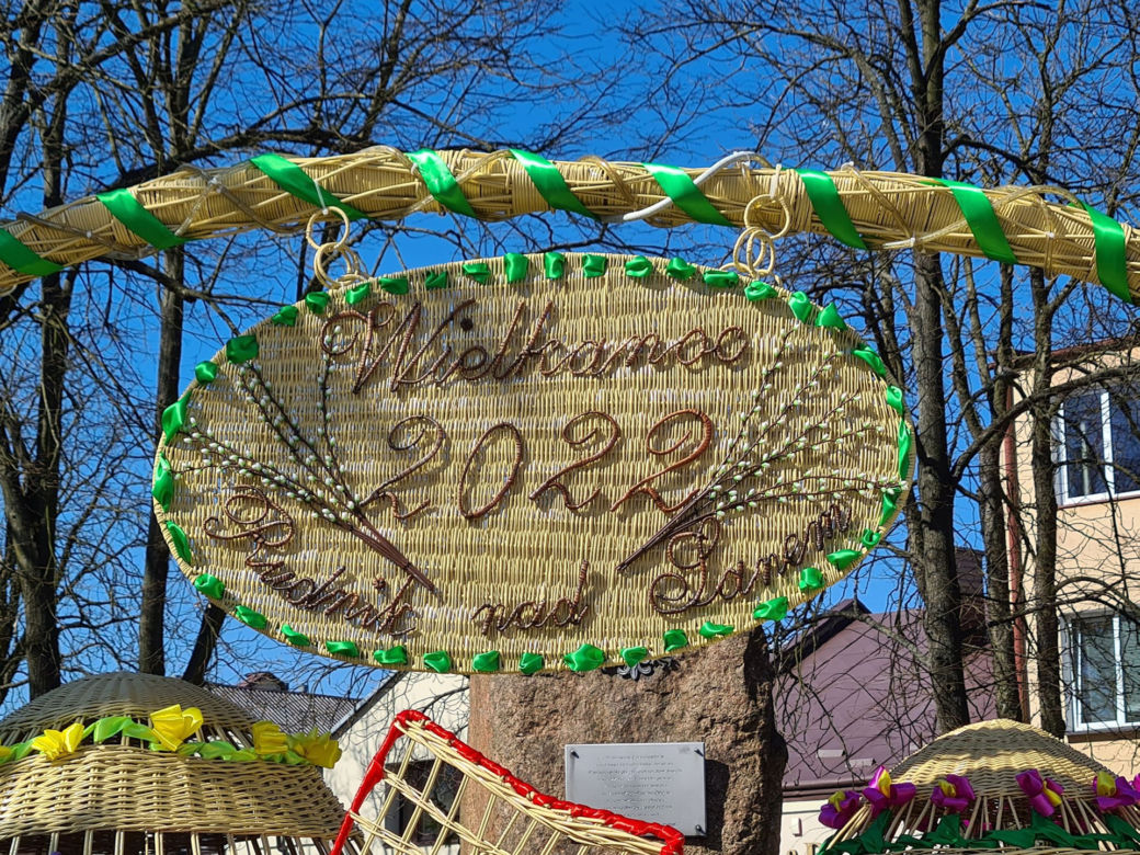 Czterometrowa święconka z Rudnika nad Sanem