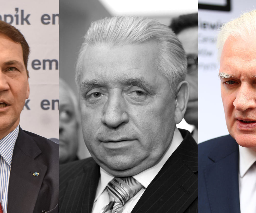 Radosław Sikorski, Andrzej Lepper, Jarosław Gowin