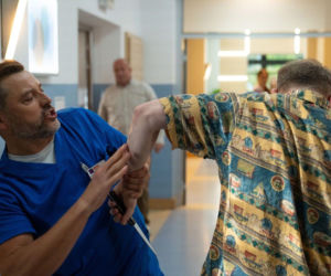 Na dobre i na złe odc. 975. nożownik Bartłomiej (Krzysztof Ogłoza), Borys Jakubek (Marcin Zacharzewski)