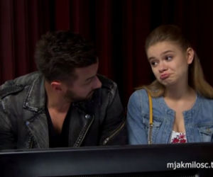 M jak miłość. Zosia (Julia Wróblewska), Eryk (Rafał Szatan)