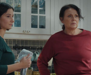 M jak miłość odc. 1927. Marysia (Małgorzata Pieńkowska), Agnes (Amanda Mincewicz)