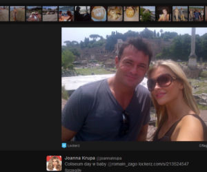 Joanna Krupa i Romain Zago we Włoszech