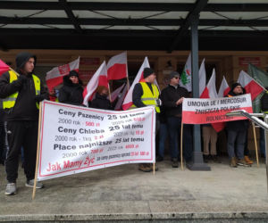 Protest rolników w Rzeszowie. „Będziemy tracić z roku na rok”