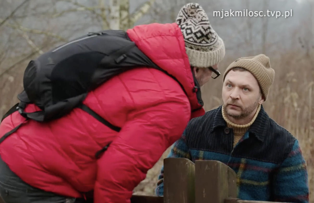 M jak miłość, odcinek 1804: Wiesiek (Marcin Zarzeczny), Adam Werner (Jacek Kopczyński)