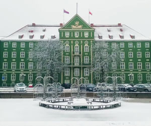 Pierwszy śnieg w Szczecinie