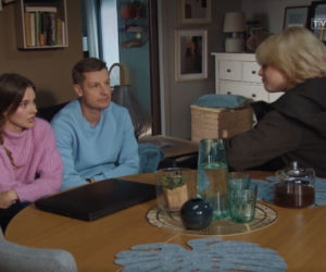 M jak miłość, odcinek 1638. Paweł (Rafał Mroczek), Franka (Dominika Kachlik), Basia (Gabriela Raczyńska)