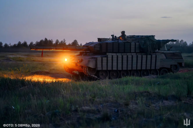 Czołg Leopard 1A5 na Ukrainie