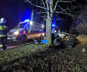 Wypadek w miejscowości Piaski (gm.Barwice)