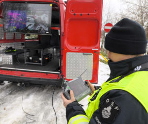 Symulacja akcji ratunkowej na zbiorniku Korzeń w Skrzyszowie