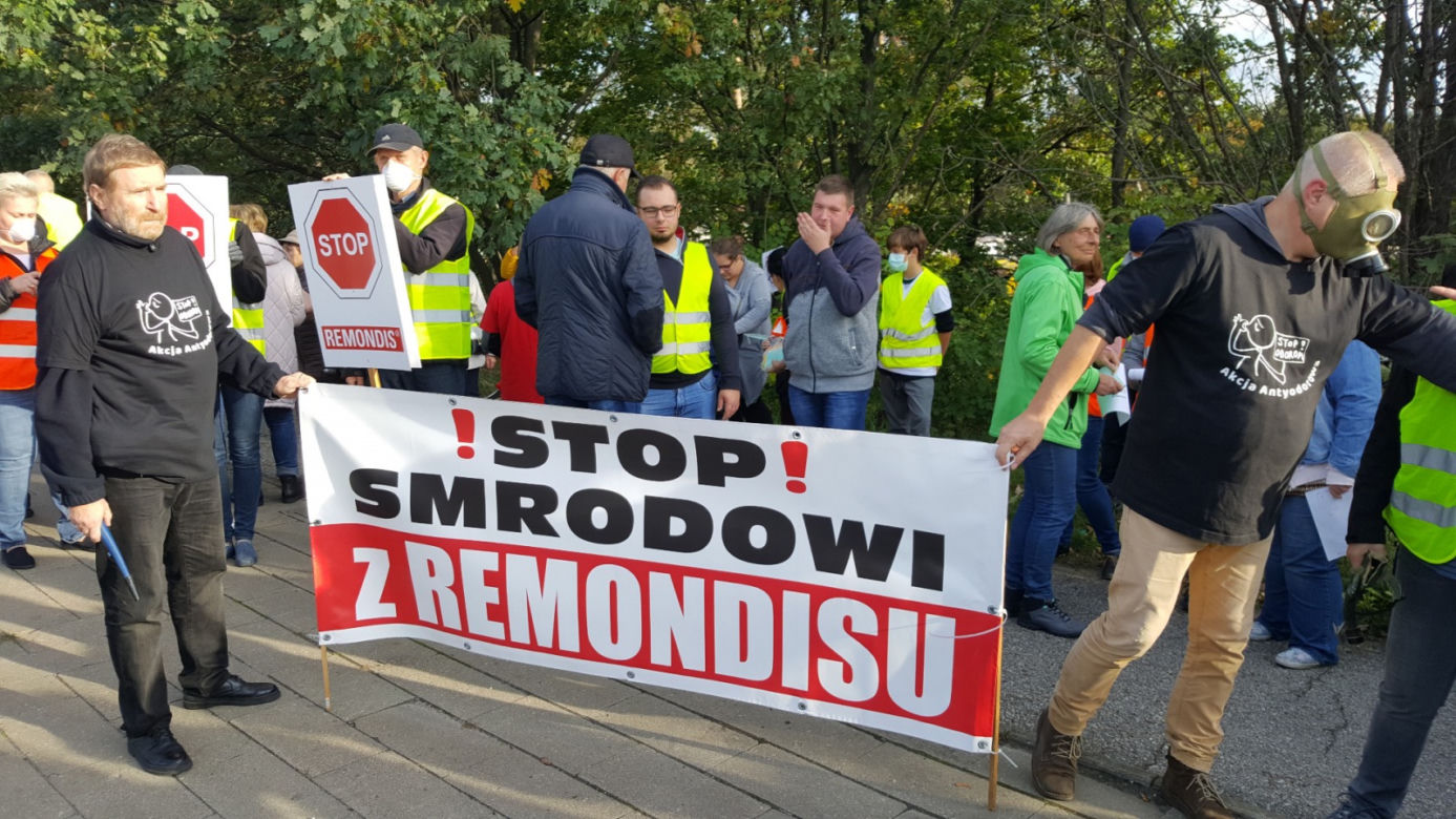 Mieszkańcy Siernieczka zablokowali ul. Fordońską