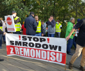 Mieszkańcy Siernieczka zablokowali ul. Fordońską
