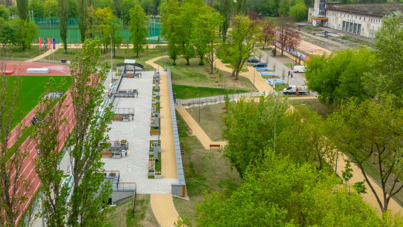 Skra tuż przed otwarciem w kwietniu 2025
