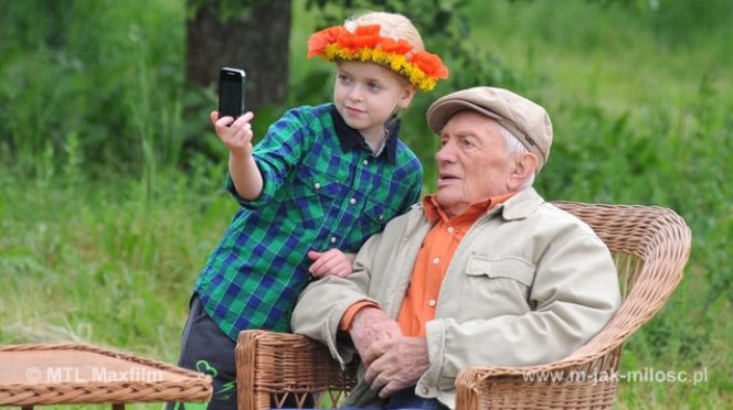 M jak miłość odc. 1085. Lucjan (Witold Pyrkosz), Basia (Gabriela Raczyńska)