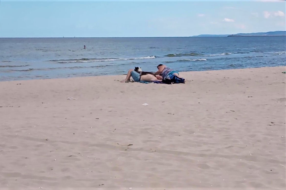 Dwa oblicza jednej plaży nad Bałtykiem