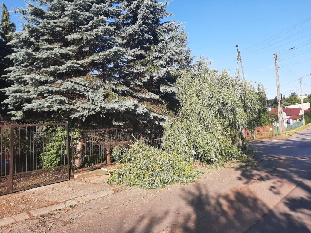 Burza w Świętokrzyskiem
