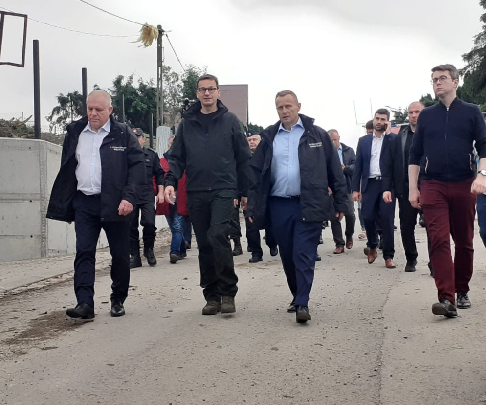 Premier Mateusz Morawiecki w Librantowej