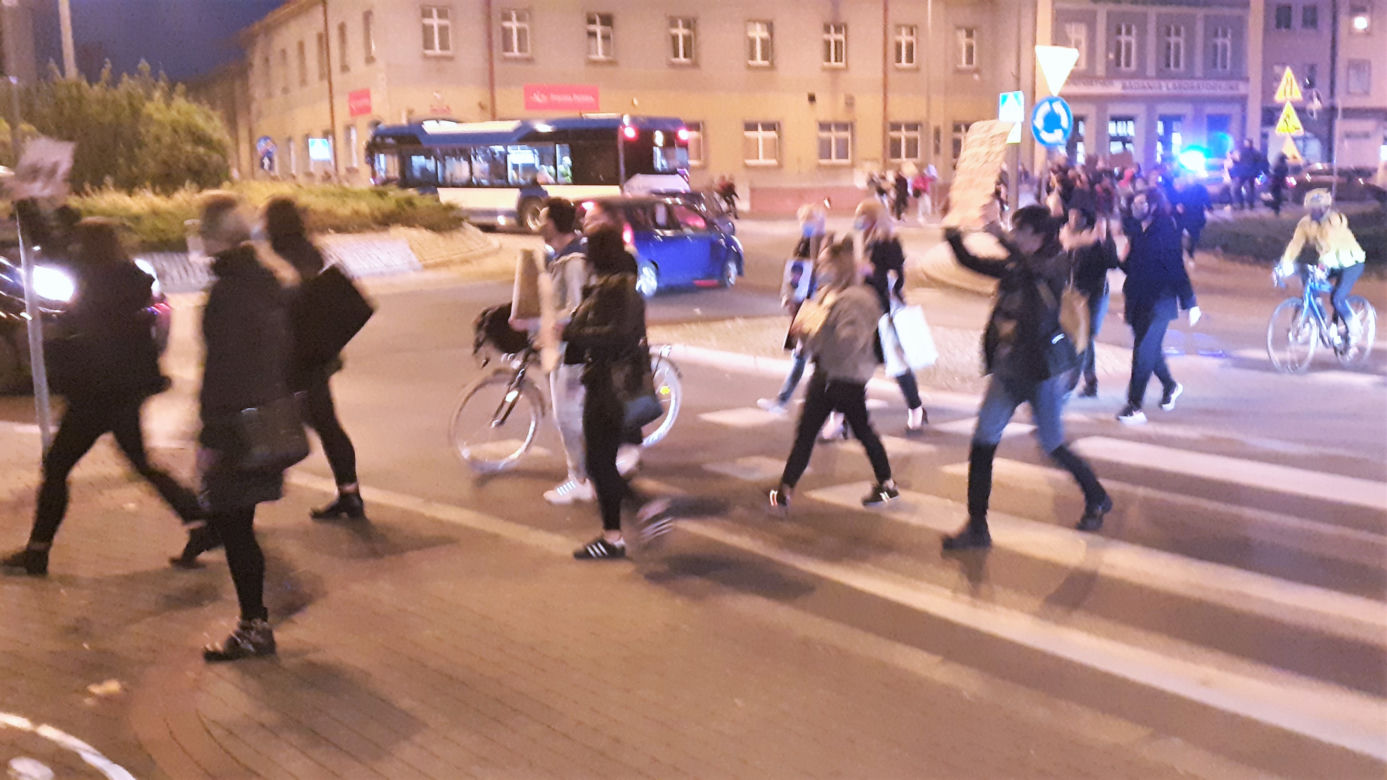 Drugi dzień Strajku Kobiet w Iławie (26.10.2020)