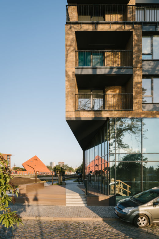 Chlebova Apartamenty nad brzegiem Motławy, w miejscu drugiej przemysłowej Fabryki Chleba w Gdańsku
