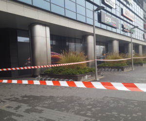 Ewakuacja galerii handlowej w Rzeszowie