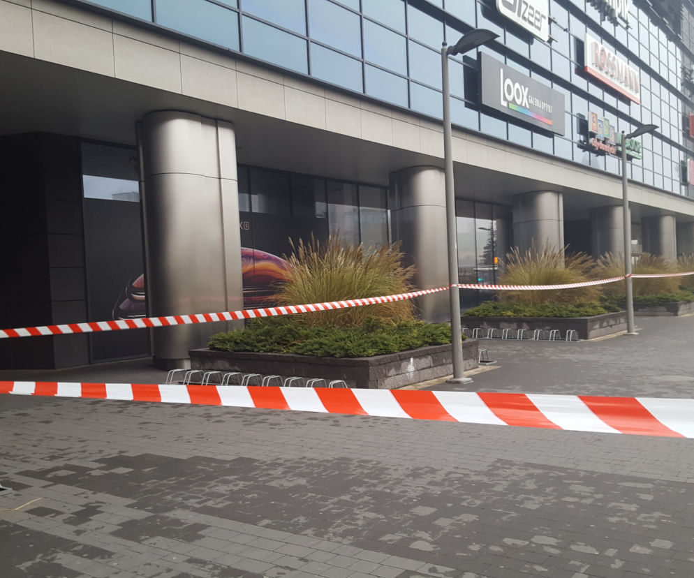 Ewakuacja galerii handlowej w Rzeszowie