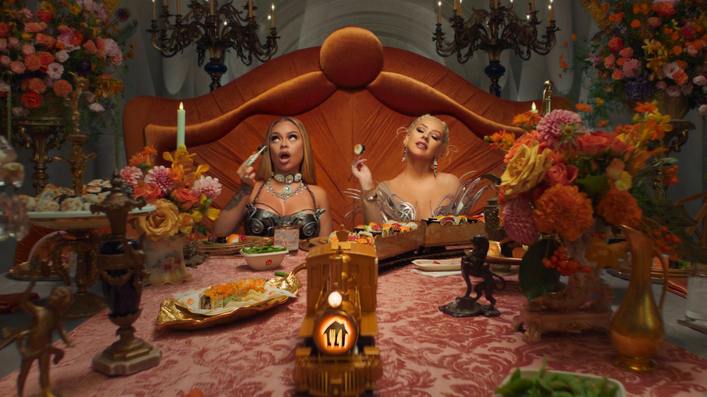 Christina Aguilera i raperka Latto