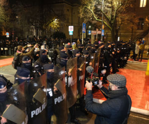 Blokada Sejmu przez Ogólnopolski Strajk Kobiet