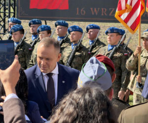 Karol Nawrocki w Olesznie