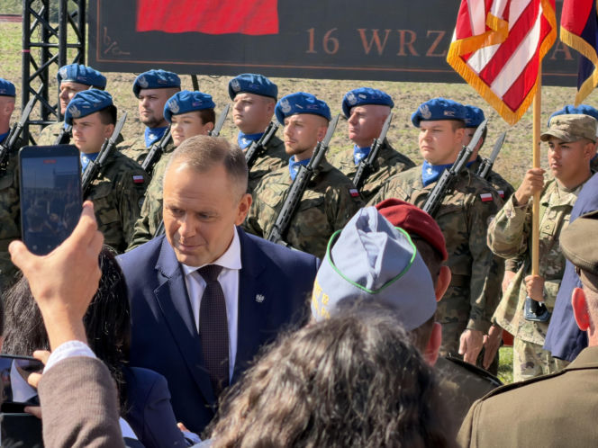 Karol Nawrocki w Olesznie