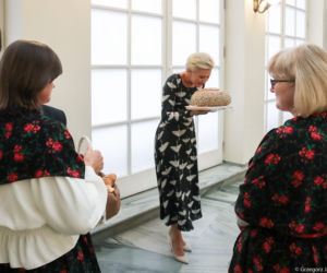 Agata Duda gościła członkinie Koła Gospodyń Wiejskich