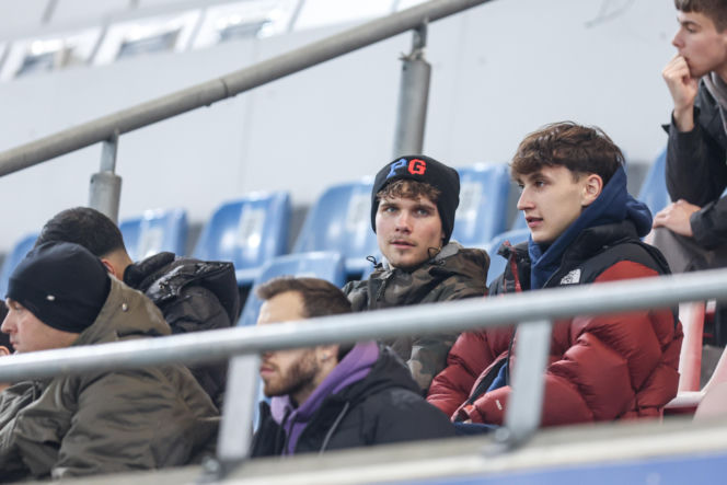 Piast Gliwice - Legia Warszawa, zdjęcia kibiców i zawodników z meczu 18. kolejki PKO BP Ekstraklasy