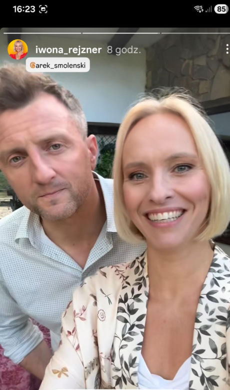 M jak miłość nowy sezon na planie. Dorota (Iwona Rejzner), Bartek (Arkadiusz Smoleński)