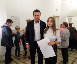 Michał Adamczyk z TVP z żoną i dziećmi