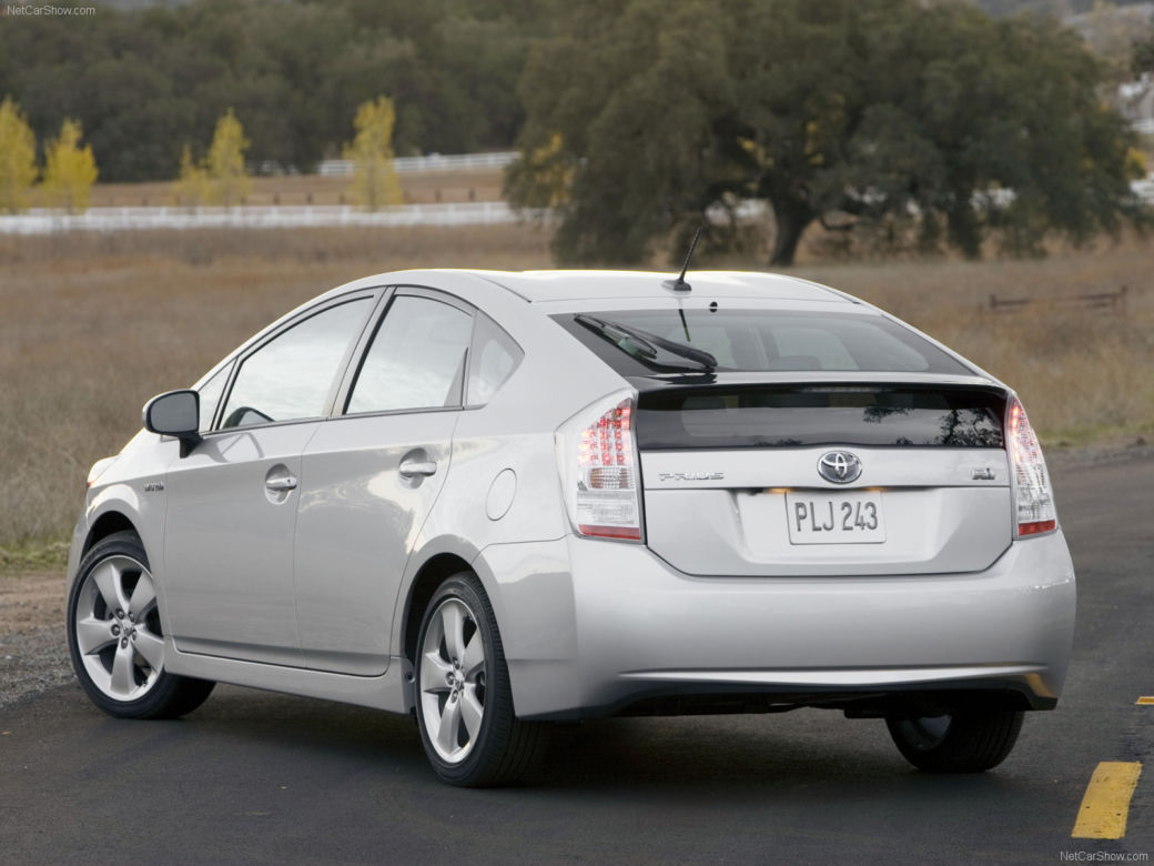 Toyota Prius Sol hatchback, model 2011