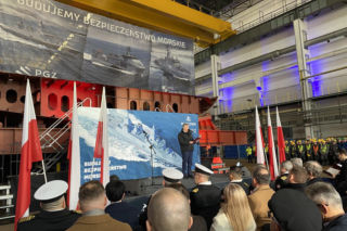 Program Miecznik nabiera tempa. Położono stępkę pod drugą fregatę ORP Burza