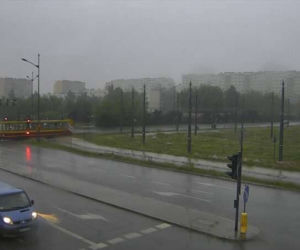 Burza w Łodzi