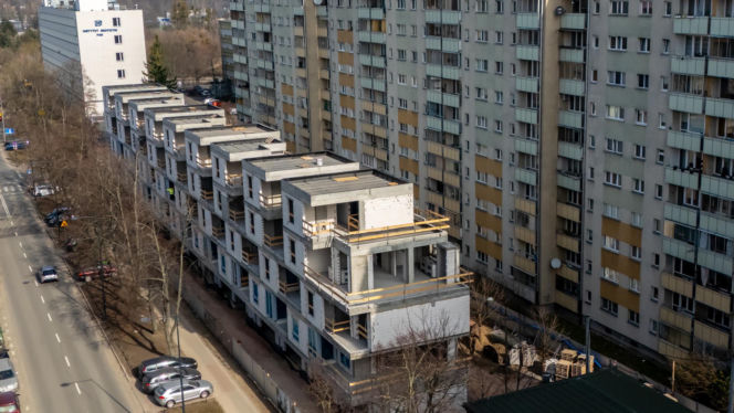 Wola Księcia Janusza w Warszawie w budowie