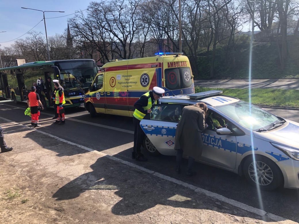 Straszny wypadek autobusów w Szczecinie. Kilkunastu poszkodowanych, w tym 7 dzieci
