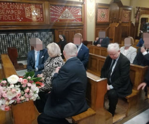 Jarosław Kaczyński na ślubie państwa  Kurskich