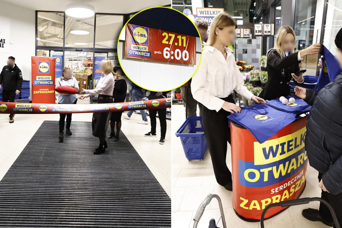Wielkie otwarcie 52. Lidla w Warszawie