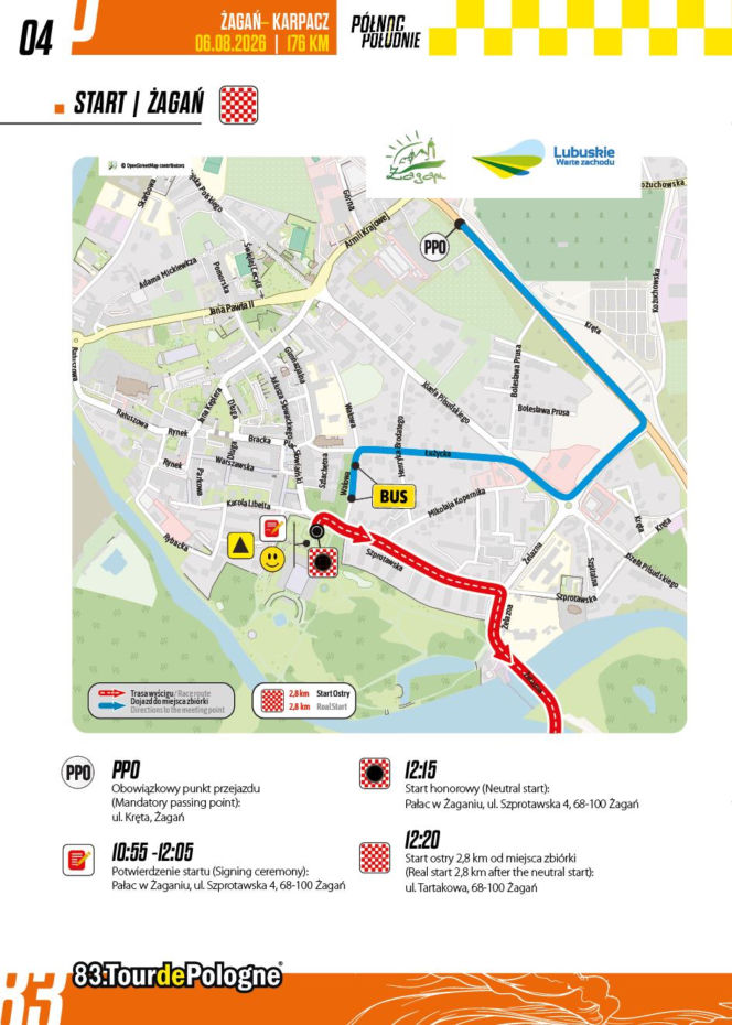 4. etap Tour de Pologne: Żagań - Karpacz
