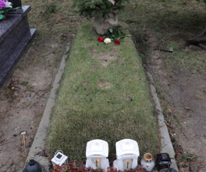 Tak wygląda nowy grób Lityńskiego