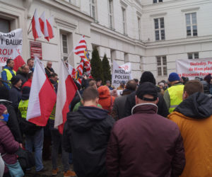 Strajk rolników w Bydgoszczy [ZDJĘIA]