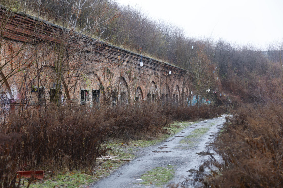 Fort Szczęśliwice przed rewitalizacją