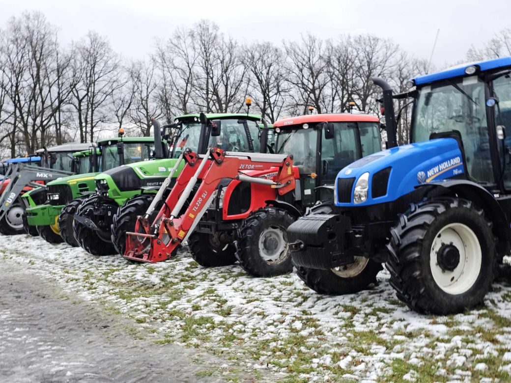 Protest rolników w Piotrkowie Trybunalskim