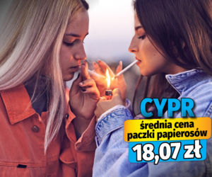 Średnia cena paczki papierosów w państwach UE