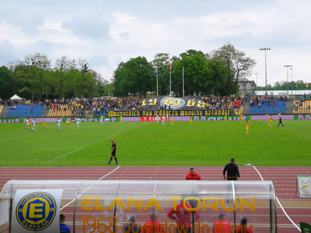 Elana Toruń - Olimpia Elbląg 1:2