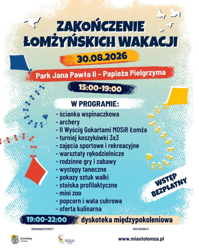 Zakończenie Łomżyńskich Wakacji