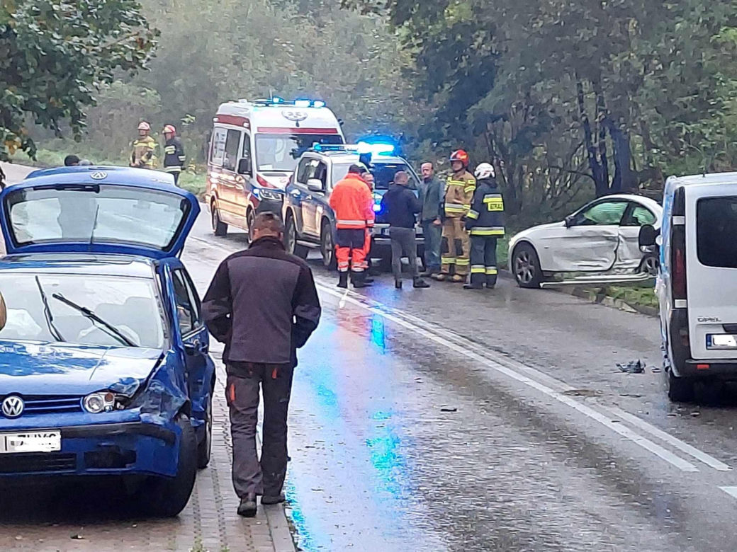 Kolizja w Pawłowie