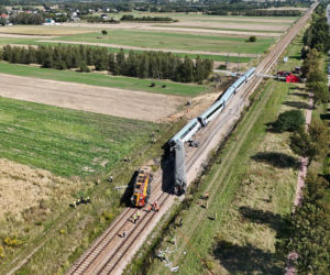 Wstrząsające zdjęcia z katastrofy kolejowej na Mazowszu