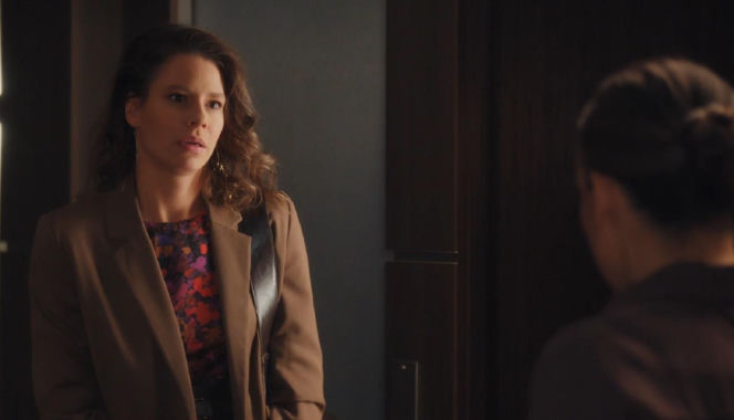 M jak miłość odc. 1917. Magda (Anna Mucha), Paulina Lipska (Maria Wieczorek)